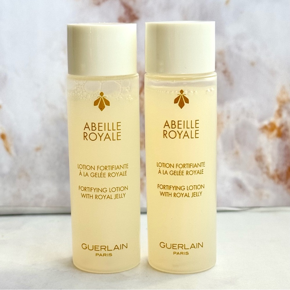 Guerlain Abeille Royale Fortifying Lotion Toner with Royal Jelly .5ml Set of 2